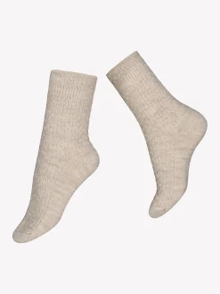 CARINA WOOL nilkkasukat - beige