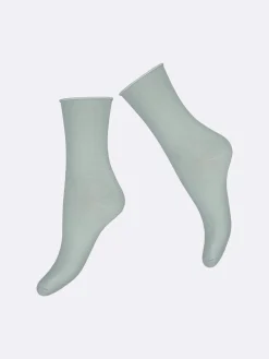 COTTON COMFORT CUFF nilkkasukat - vihreä