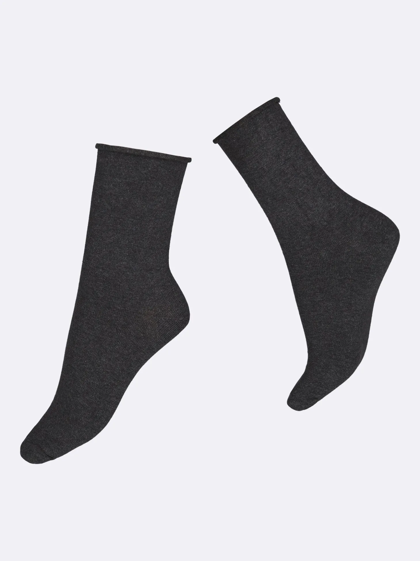 COTTON COMFORT CUFF nilkkasukat - harmaa