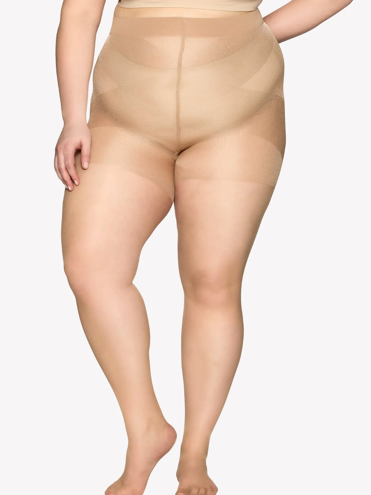 CURVY 20 den sukkahousut - natural
