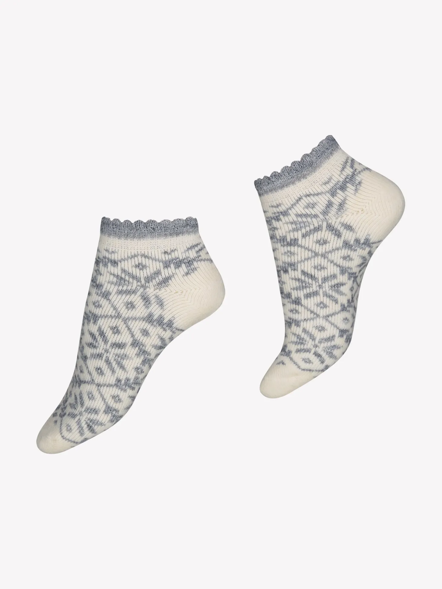 EVA WOOL nilkkasukat - luonnonvalkoinen