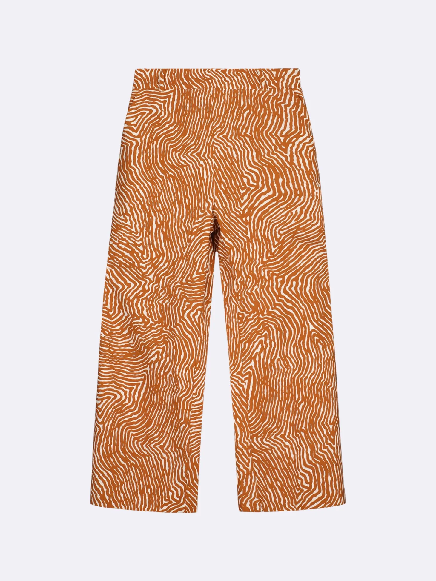 JÄLKI culottes-housut - ruskea