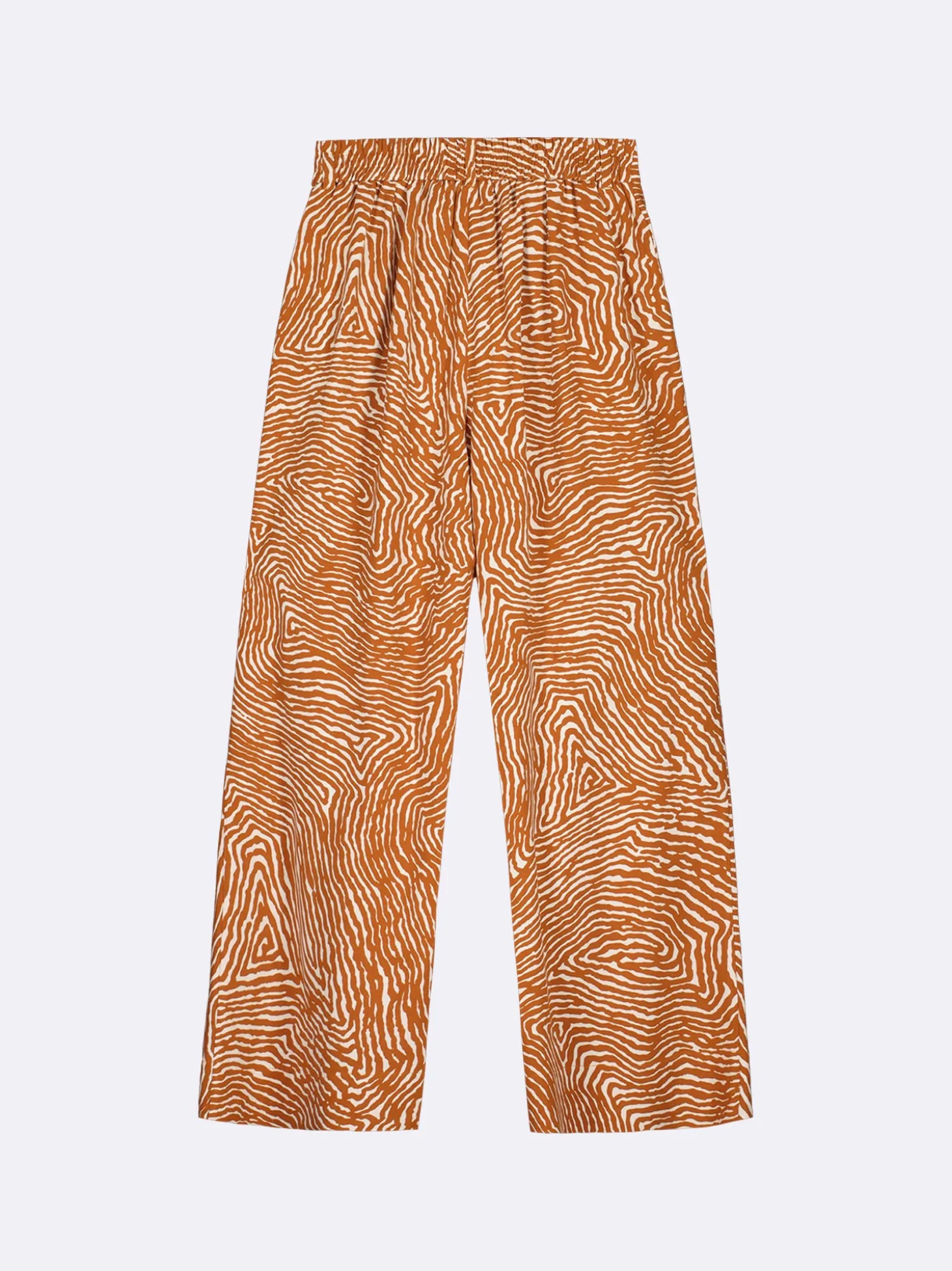 JÄLKI culottes-housut - ruskea