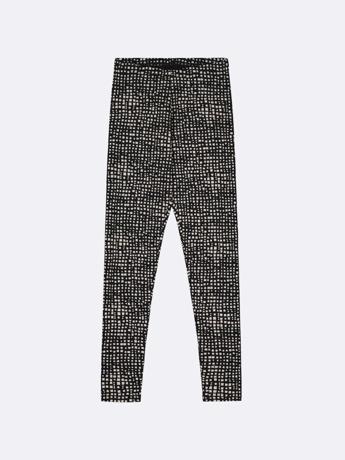 KARMI leggingsit - mustavalkoinen