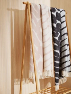 LASKOS torkkupeitto - beige-valkoinen