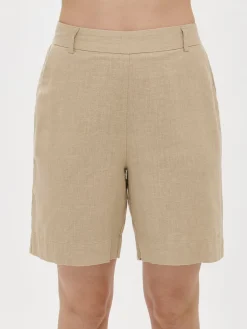 LIINE pellavashortsit - beige