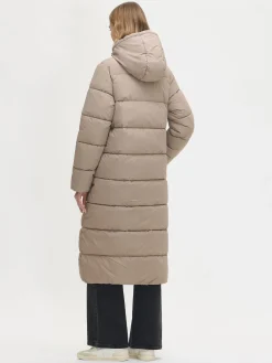 LUMI pitkä toppatakki - beige