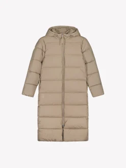 LUMI pitkä toppatakki - beige