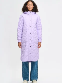 MAXI HOOD tikkitakki - lila