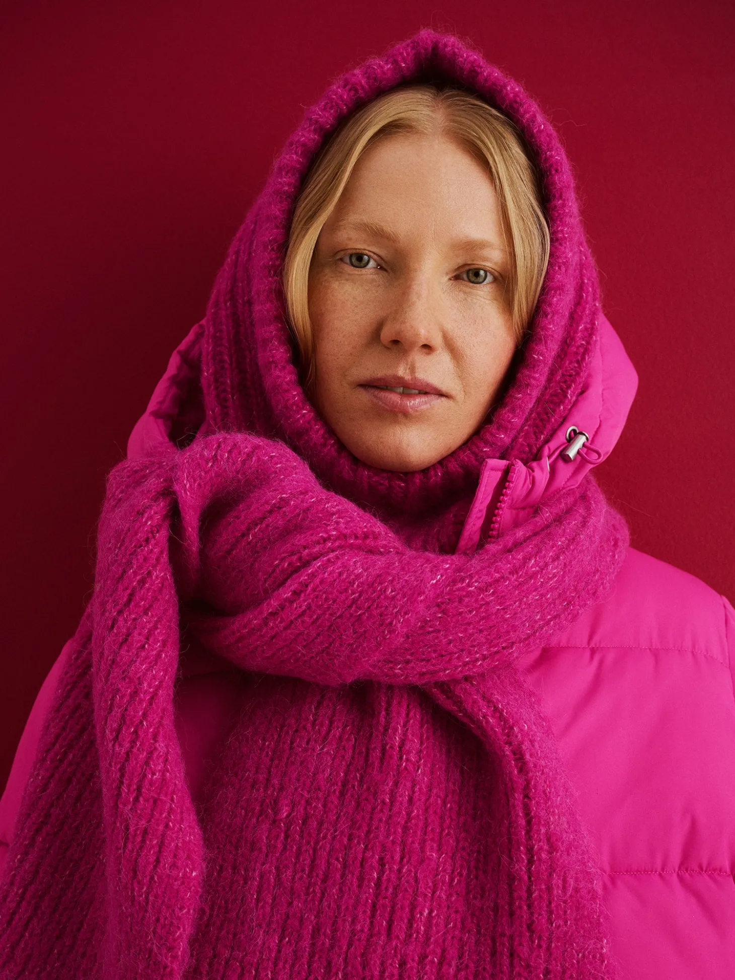 USVA kaulahuivi - pinkki