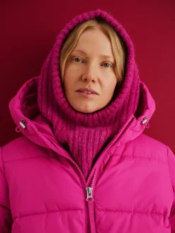 USVA neulehuppu - pinkki