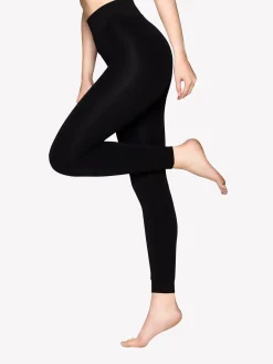 VELVET THERMO leggingsit - musta